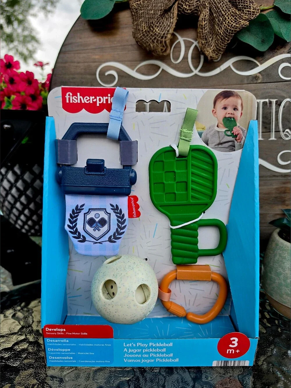Fisher-Price Let's Play Pickleball Toy Set